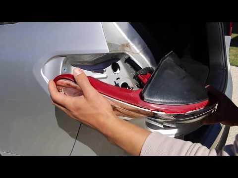 Change kia sorento rear light 2016