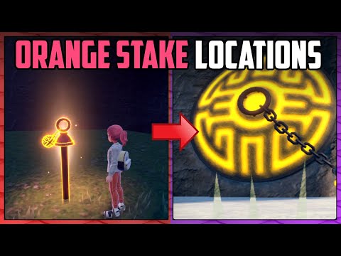 All Orange Stake Locations - Pokémon Scarlet & Violet (Unlock Legendary Battle!)