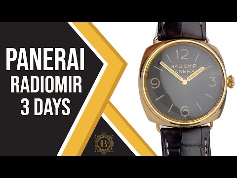 Panerai Radiomir 3 Days Oro Rosa Brevettato PAM00379