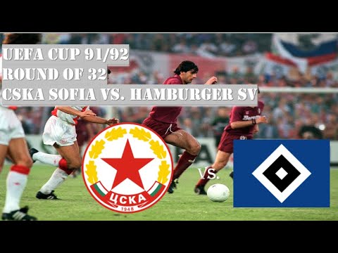 UEFA Cup 91/92 - Round of 32 - CSKA Sofia vs. Hamburger SV