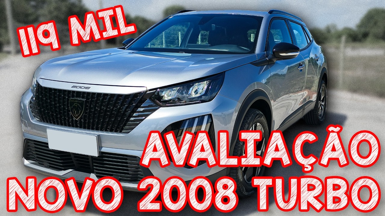 Avaliação NOVO PEUGEOT 2008 TURBO - 119 MIL  A VERSÃO DE ENTRADA TEM MANCADAS MAS É BOM CUSTO BENEFI