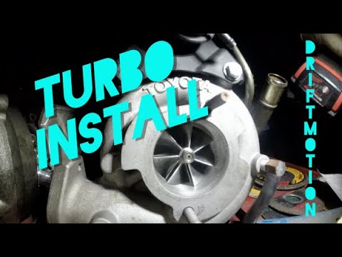 Drift Motion turbo &  subframe mod install 1JZGTE VVTi