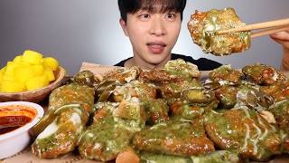 푸라닭 신메뉴 마요피뇨,, 안성재 쉐프님 치킨! 먹방 ASMR MUKBANG Crispy Chicken with Jalapeño Mayo Sauce Eating show