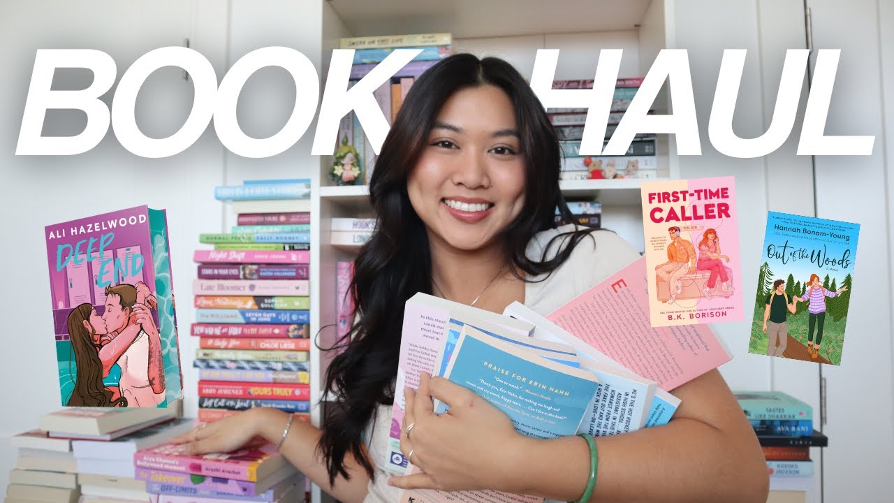 NEW RELEASE BOOK HAUL: romances, contemporary and more! 📚