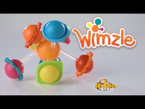 Fat Brain Toys FAT BRAINS kūdikio žaislas Wimzle, FA136-1 video
