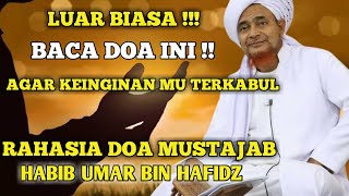 Download lagu RAHASIA DOA MUSTAJAB HABIB UMAR BIN HAFIDZ... mp3
