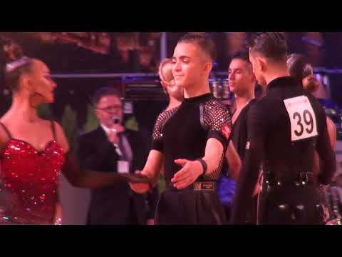 00359 WDSF WORLD YOUTH LATIN CHAMPIONSHIP 2018 1/4 final. Baltic Grand Prix 2018