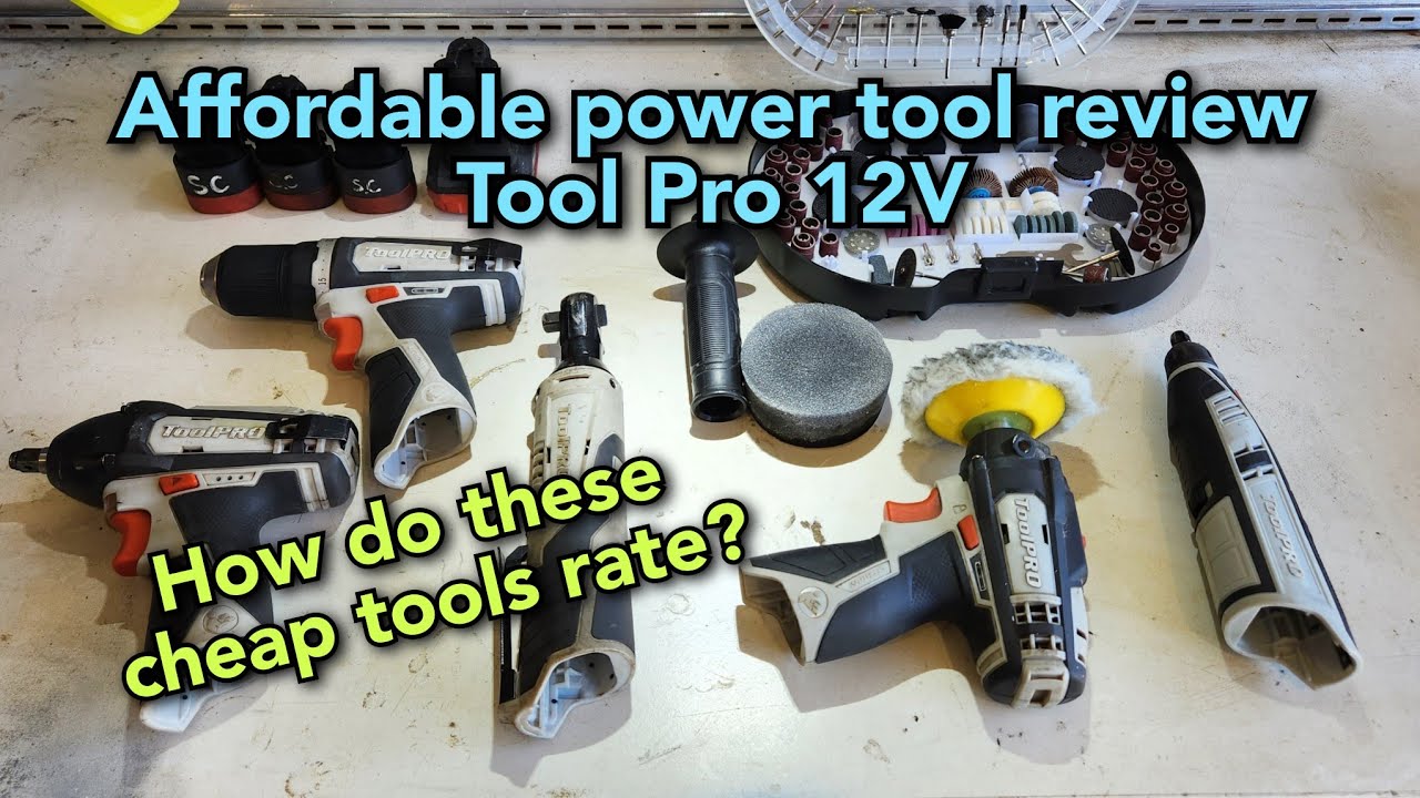 Affordable power tool review | ToolPRO 12V cordless tools