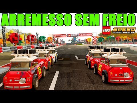 Forza Horizon 4 LEGO, ARREMESSO SEM FREIO DE CARROS LEGO - GamePlay
