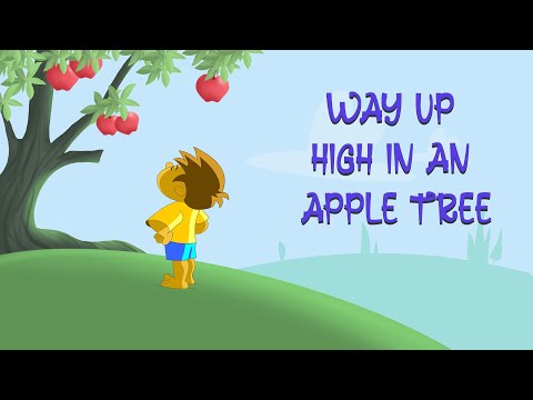 way-up-high-in-the-apple-tree-Rhyme