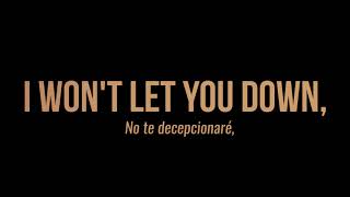Calum Scott - Won&#39;t Let You Down LYRICS (Sub Español)