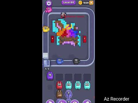 Pixel Flow Level 44 Walkthrough