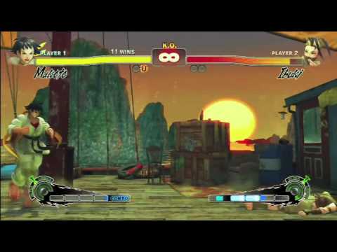[Super Street Fighter 4] Makoto vs Ibuki