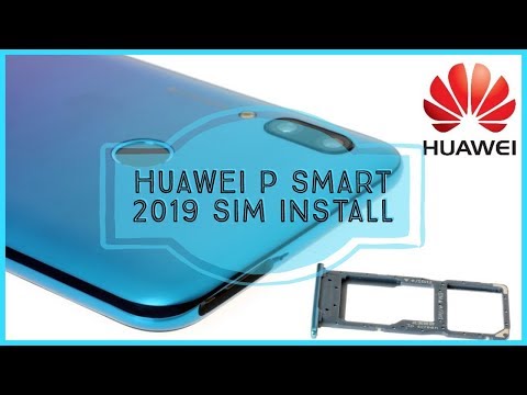 Huawei P Smart 2019 2020 How to insert the SIM card sd card - kako ubaciti nano sim sd karticu