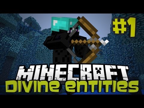 SCARY MOBS!!! GEEZ!!! | Divine Entities Modpack #1 | Minecraft