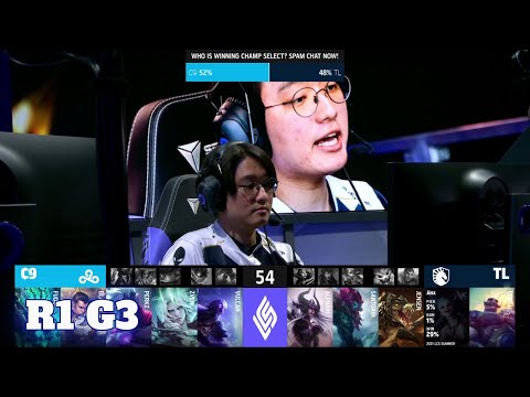 Cloud 9 vs Team Liquid - Game 3 | Round 1 Playoffs S11 LCS Summer 2021 | C9 vs TL G3