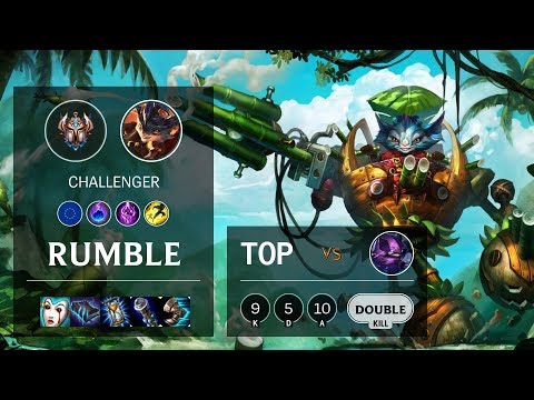 Rumble Top vs Kennen - EUW Challenger Patch 10.5