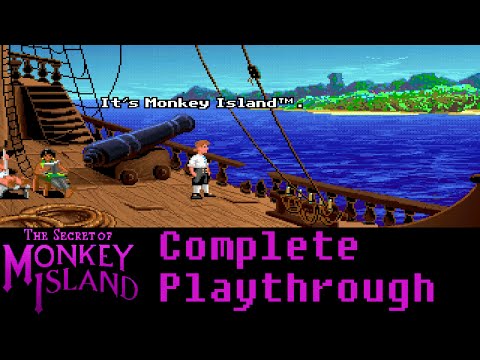 The Secret of Monkey Island Special Edition classic mode still