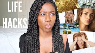 LIFE HACKS | How to Get Rich Without Trying, Perfect Skin, Improve Acne | Darlene Octavia