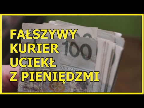 LUBIN. Fałszywy kurier uciekł z pieniędzmi