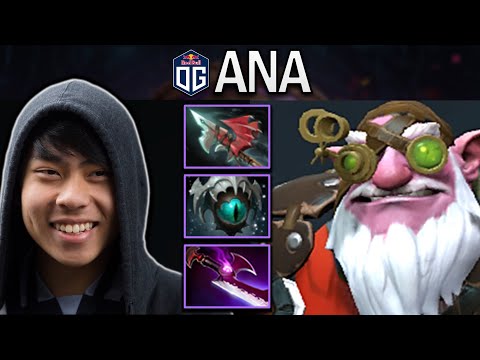 OG.ANA SMURF SNIPER WITH 23 KILLS - DOTA 2 7.30E GAMEPLAY