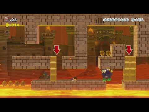 Super Mario Maker 2 - Krawall im Bully-Schloss