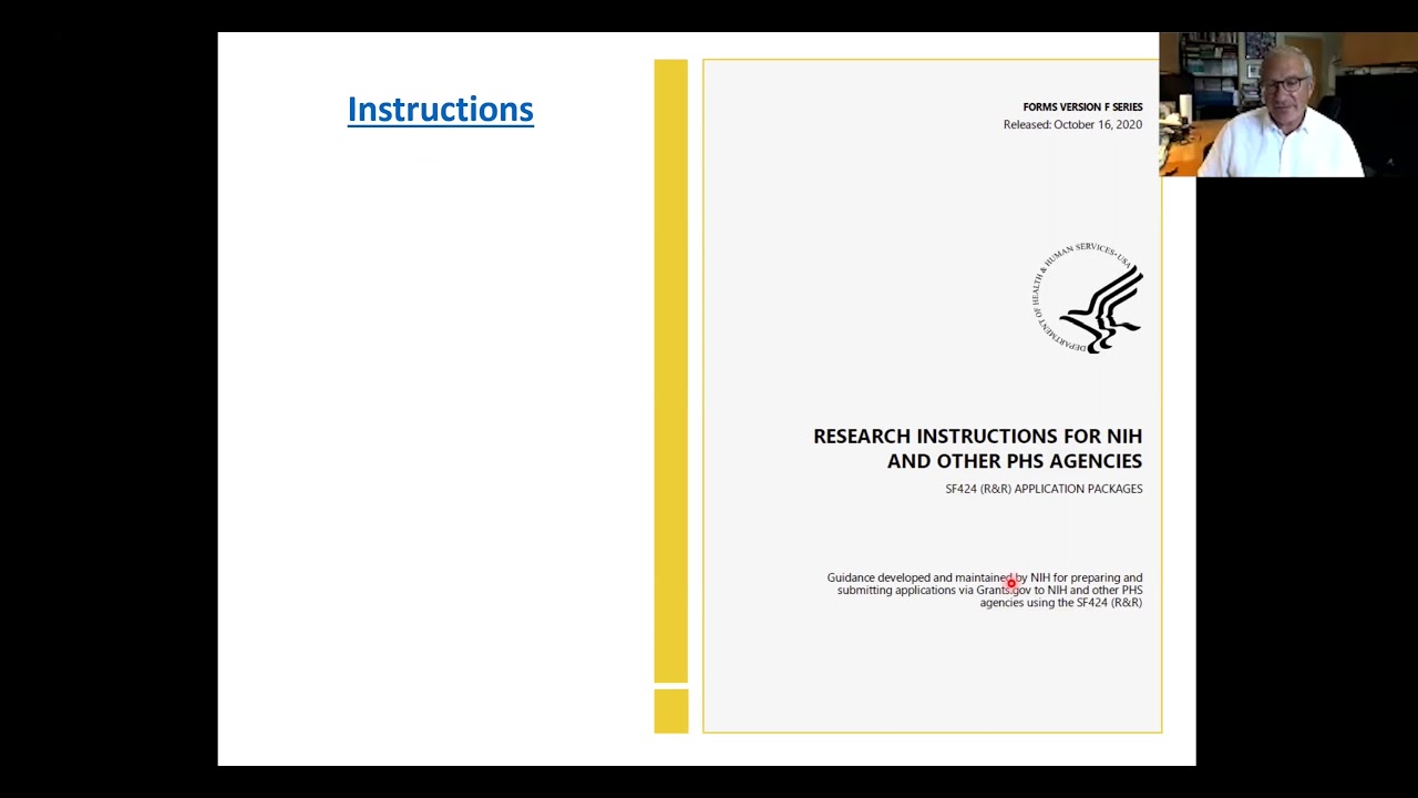 NIH R01s Research Plan