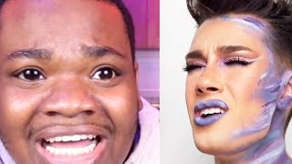 I try to sing like James Charles for 12 minutes straight