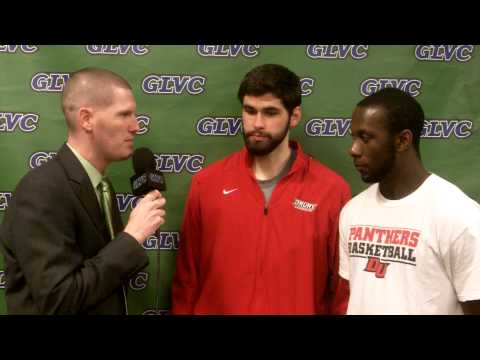 2013 GLVC Tourney: Drury's Teddy Simniok & Brandon Lockhart