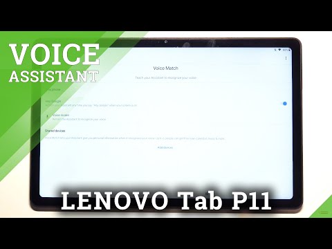 Switch Off Hey Google – LENOVO Tab P11 and Options to Open Google Assistant