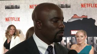 Luke Cage Cast at Defenders Red Carpet