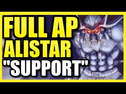 (ONE Q = ONE KILL!) THIS *NEW* FULL AP ALISTAR BUILD BREAKS THE CHAMPION! BEST ALISTAR SUPPORT BUILD