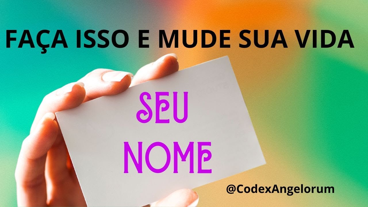 ABENÇÕE SEU NOME SEMPRE