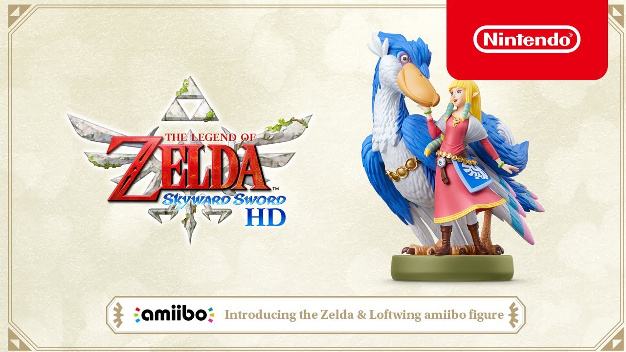 Introducing the Zelda & Loftwing amiibo â€“ The Legend of Zelda: Skyward Sword HD - YouTube