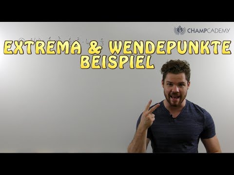 Extrema & Wendepunkte Einfach Erklärt! + Beispiel
