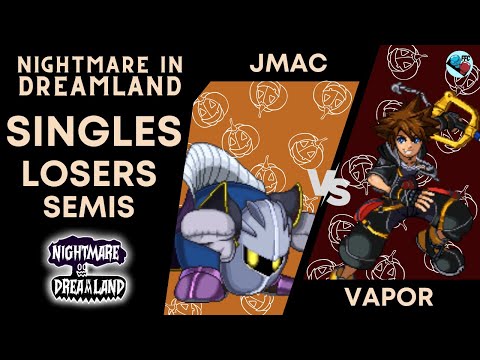 SC jmac (Meta Knight) vs SC Vapor - SSF2 Loser's Semis - FFC: Nightmare in Dreamland