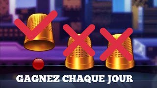 Le méthode  des gagnants sur 1xbet dans les jeux 1xgames 🤑 (thimble)