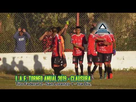 Tiro 2 - San Lorenzo 1 (LAF - Clausura 2019) - fecha 4