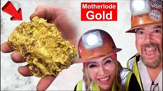 I Found GOLD Metal Detecting Underground - It's the Motherlode
