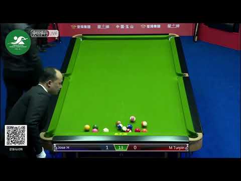 Jose H (SPA) VS M Turpin (CAN) - Int'l Mens Qualifying - 2019 CBSA Chinese Pool World Championship