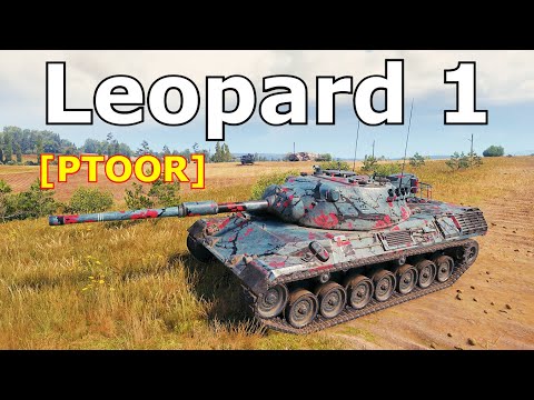 World of Tanks Leopard 1 - 3 Kills 9,8K Damage