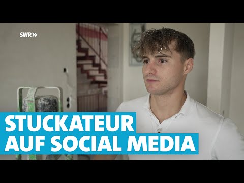 Stuckateur und Influencer: Felix begeistert junge Leute für ein Traditions-Handwerk