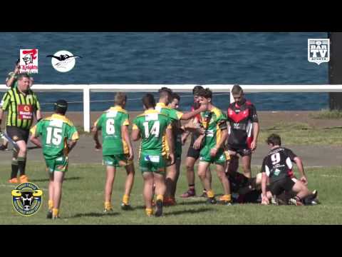 2017 Group 7 Round 4 Under 18s Highlights - Kiama Knights Vs Stingrays of Shellharbour