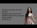 Sang Dewi - Lyodra,Andi Rianto (Lirik Lagu)