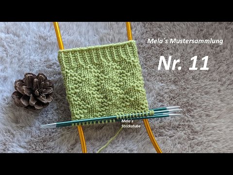 Sockenmuster Nr. 11 - Muster in Runden stricken /  Zick-Zack Muster /  knitting sock pattern