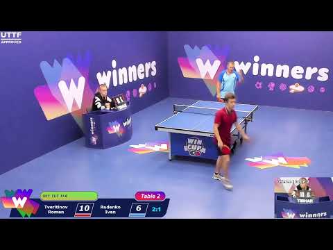 WINners CUP table 2  20.09  Tveritinov Roman - Rudenko Ivan 19:00