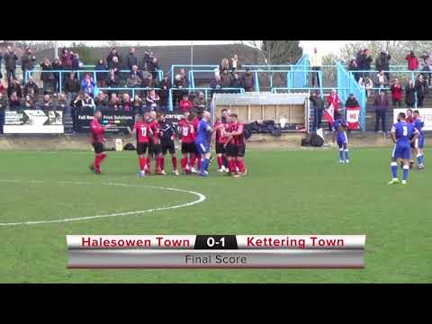 Halesowen Town 0 1 KTFC   highlights   13 04 2019