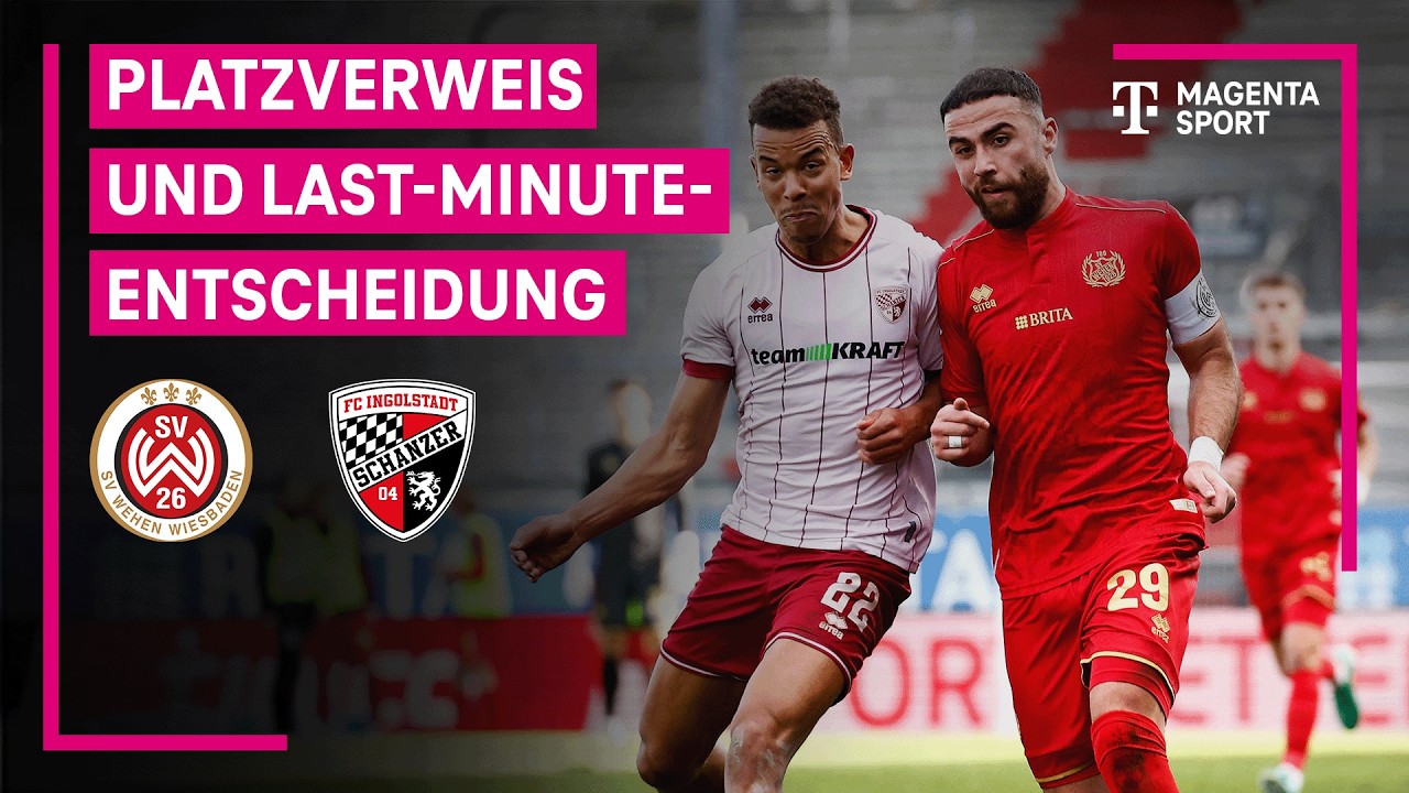 SV Wehen Wiesbaden vs Ingolstadt 04 Highlights
