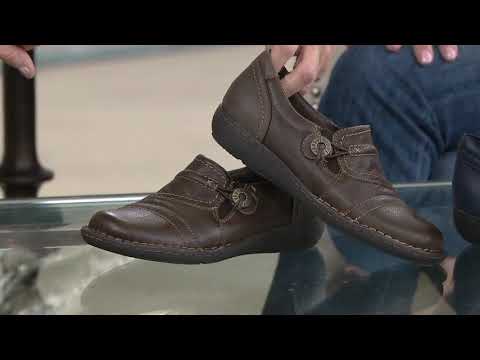 Earth Origins Leather Slip-On Shoes - Tamara Tami on QVC