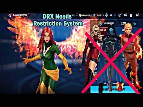 DRX Needs Restriction System - Marvel Future Fight